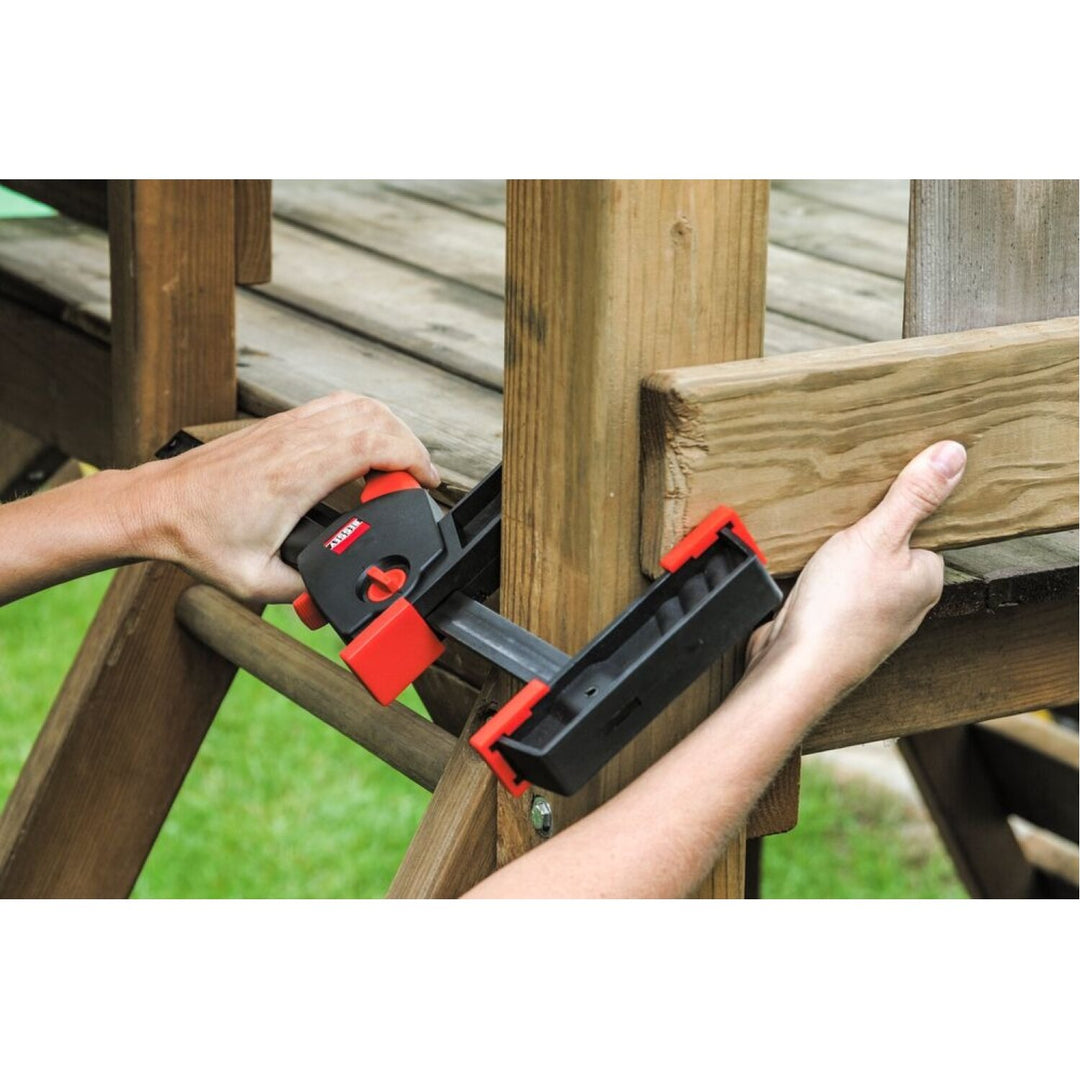 Bessey DUO30-8 Clamp, One Hand, DuoKlamp Series, 3 1/4 In. x 12 In., 260 LB