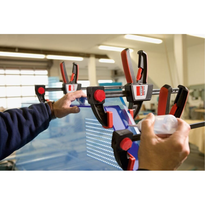 Bessey EZS15-8 Clamp, One Hand, EZS Series, 6 In. x 3.5 In., 445 lb