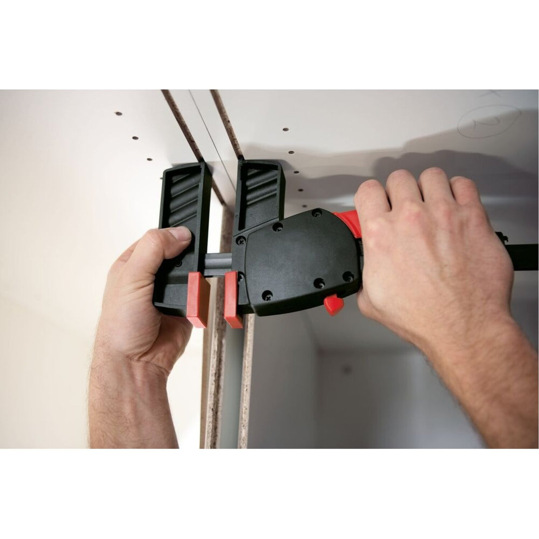 Bessey DUO65-8 Clamp, one hand, DuoKlamp Series, 3 1/4 In. x 24 In., 260 LB