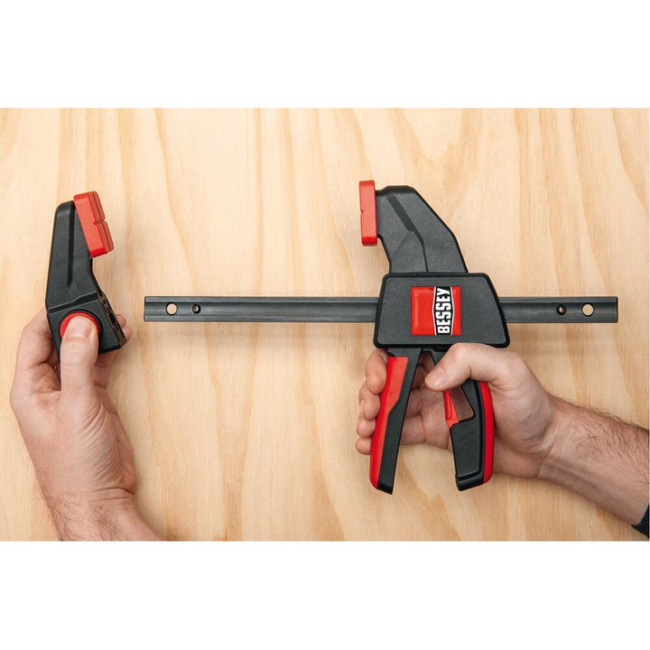 Bessey EZS30-8 Clamp, One Hand, EZS Series, 12 In. x 3.5 In., 445 lb