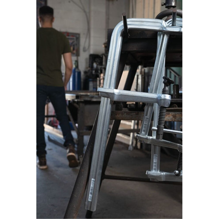 Bessey  STB-36 Clamp, welding, F-style, crimped on swivel pad, 36 In. x 7 In. , 4880 lb