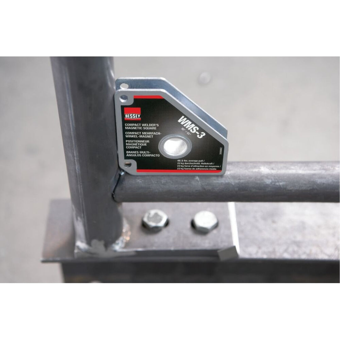 Bessey WMS-1 Magnet, magnetic square, 90/45 degrees, 66 lbs pull