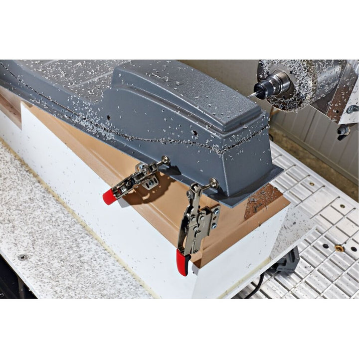 Bessey STC-HV20 Auto adjust toggle clamp, horizontal low profile, straight base