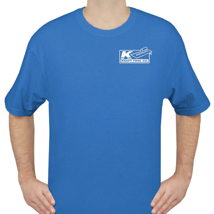 Kraft Tool KTCSHIRT-E Blue T-Shirt - XXL