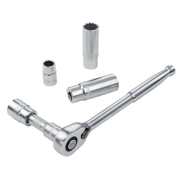 Wiha 33895 29 Piece 1/2" Drive Professional Standard and Deep Socket Tray Set - Metric