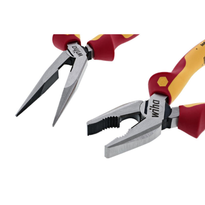Wiha Tools 32984 Insulated Industrial Combination Pliers and Screwdriver Set, 6 Pc.