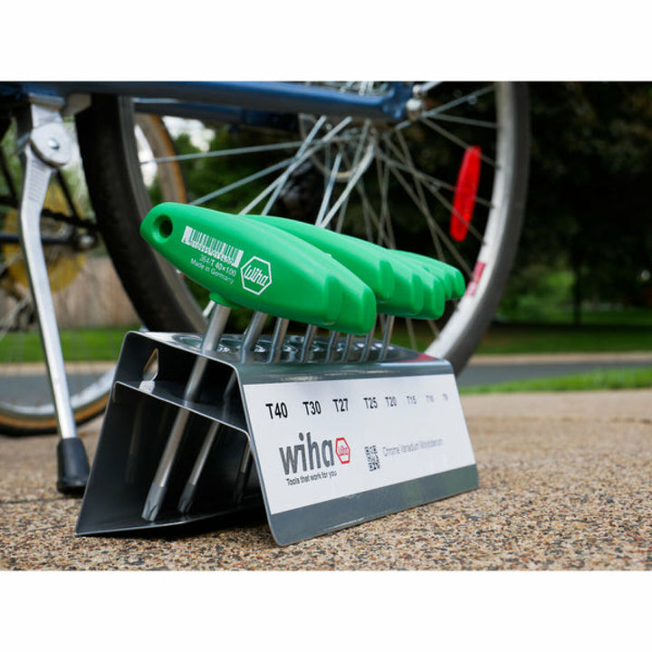 Wiha Tools 36494 8 Piece TORX T-handle Metal Stand Set