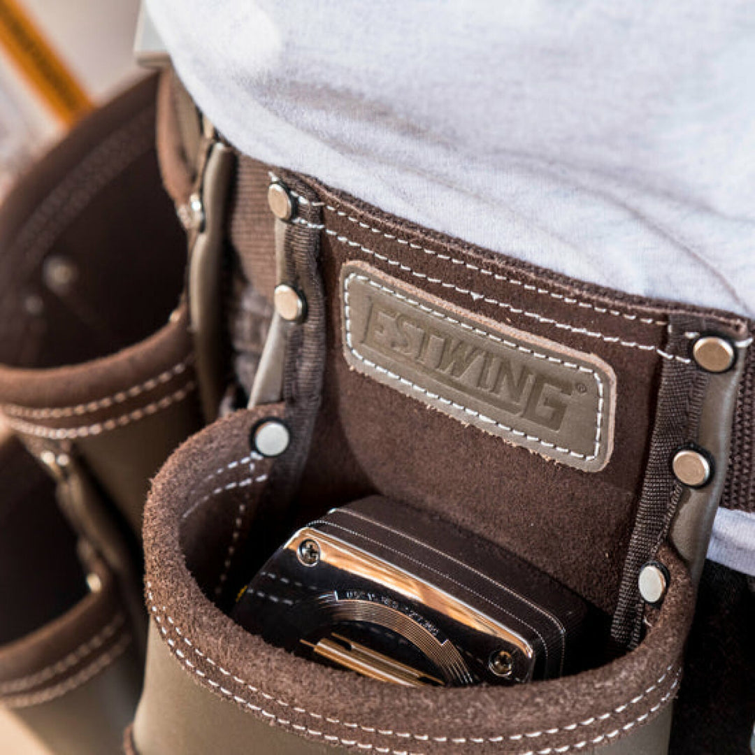 Estwing 94744 7 Pocket Leather Tool Apron