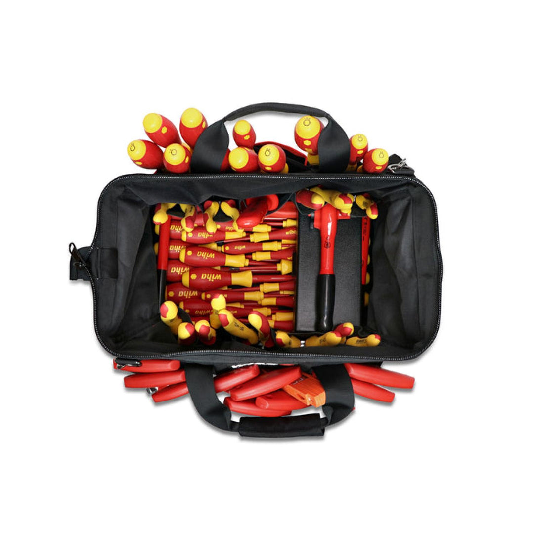 Wiha Tools 32877 Insulated Electrician Screwdriver & Pliers Set, 80 Pc.