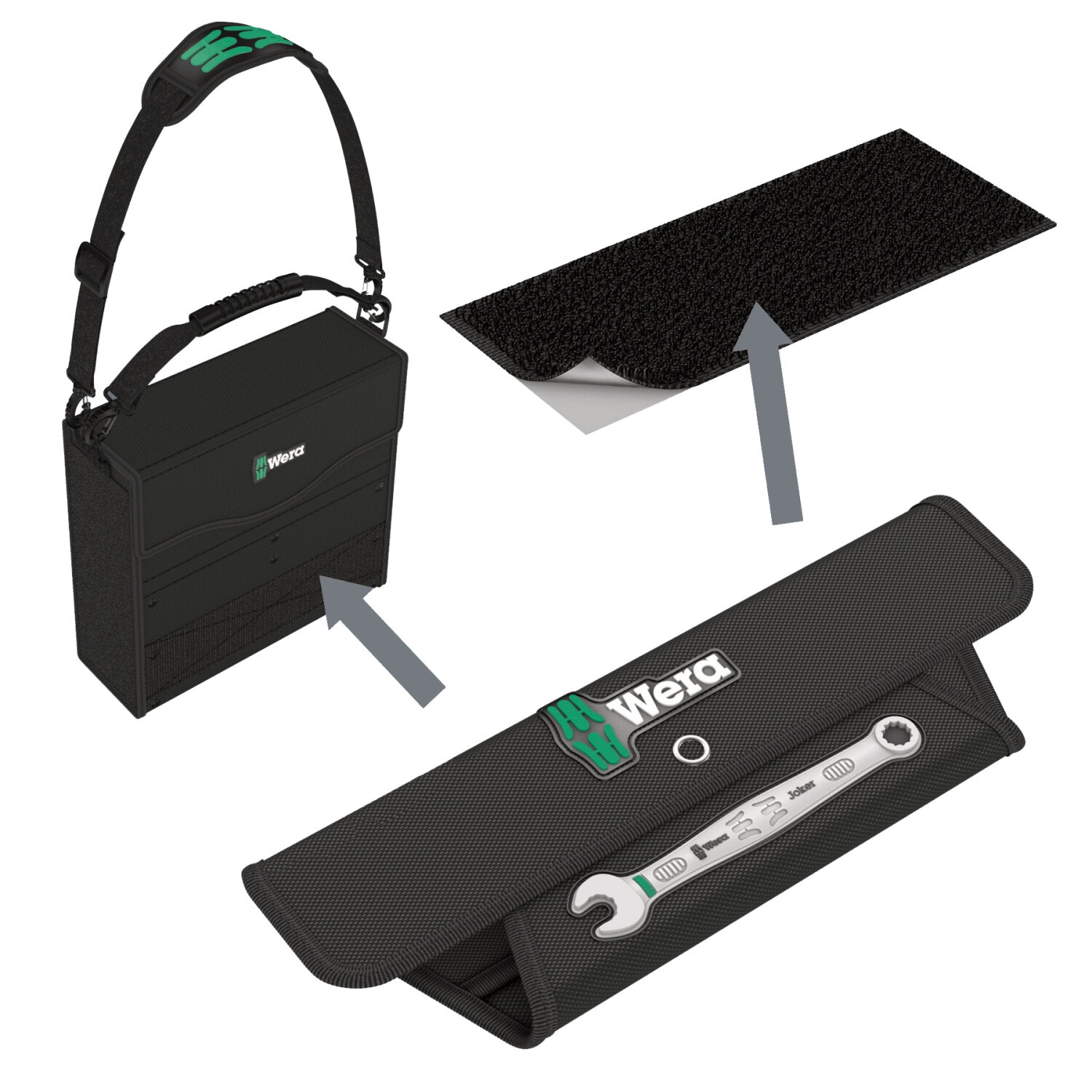 Wera 6003 Joker Combination Wrench Set – 5 Piece Metric – 05020230001 – With Pouch