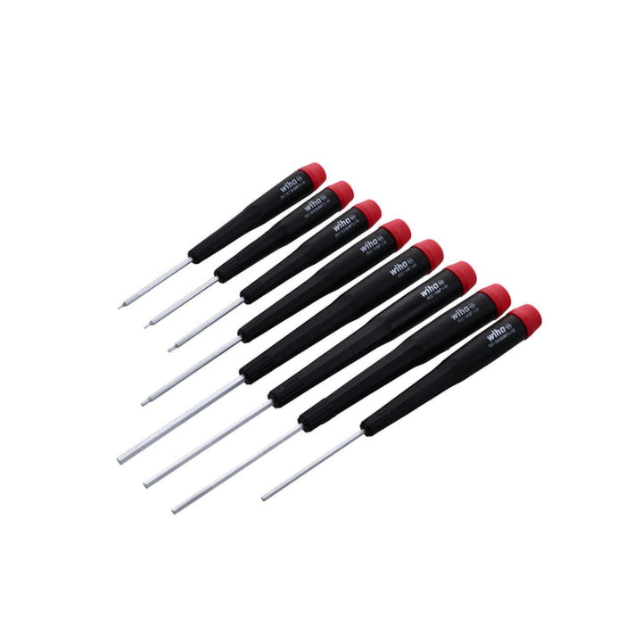 Wiha Tools 26391 Precision Hex Inch Screwdrivers 8 Piece Set