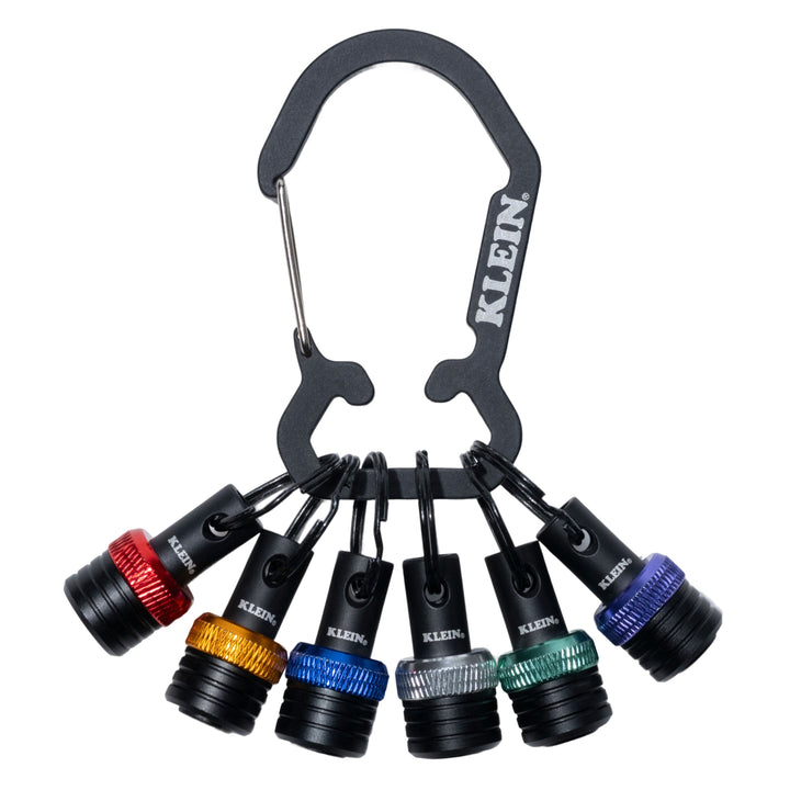 Klein Tools K33851 Bit Holder Keychain Set, 6-Piece