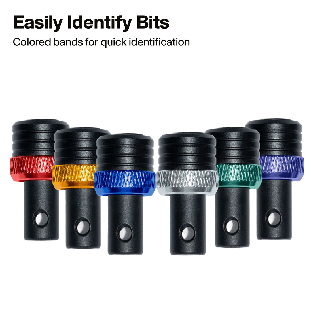 Klein Tools K33851 Bit Holder Keychain Set, 6-Piece