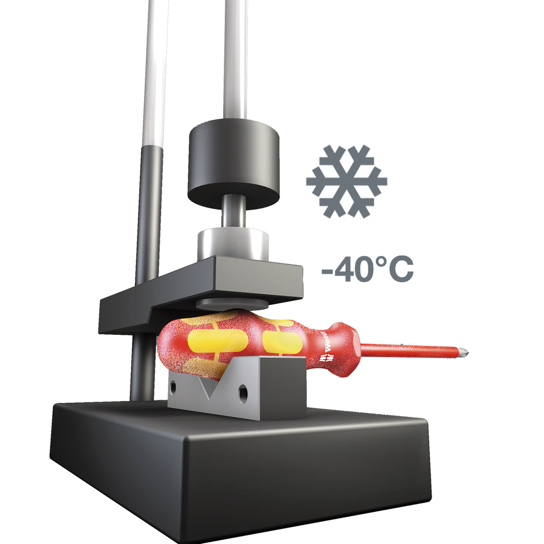 Wera 160 i VDE Insulated screwdriver for slotted screws, 1 x 5.5 x 125 mm