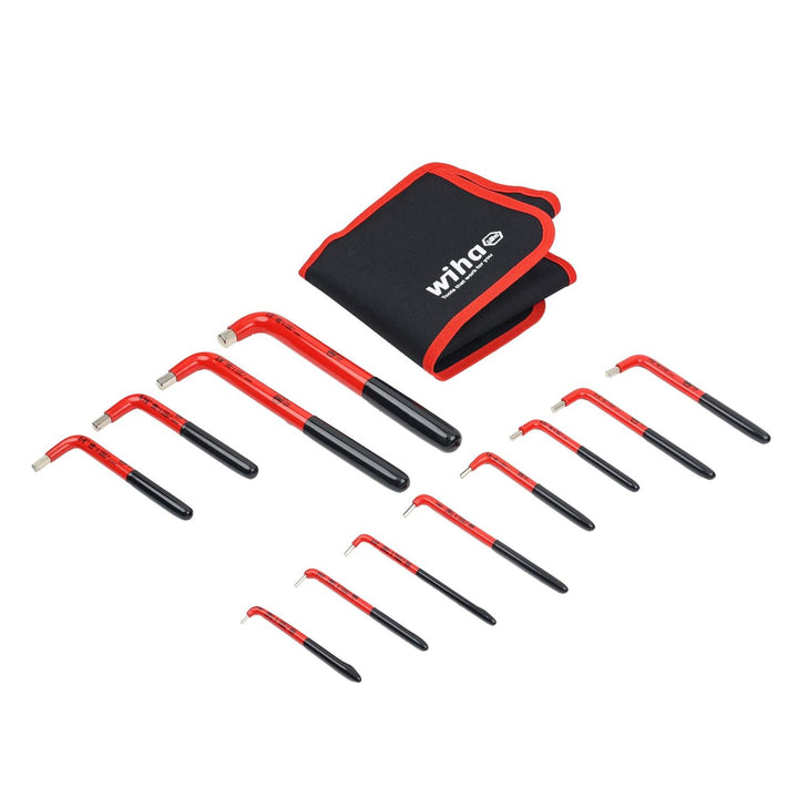 Wiha Tools 13694 Insulated Inch Hex L - Key Set, 12 Piece