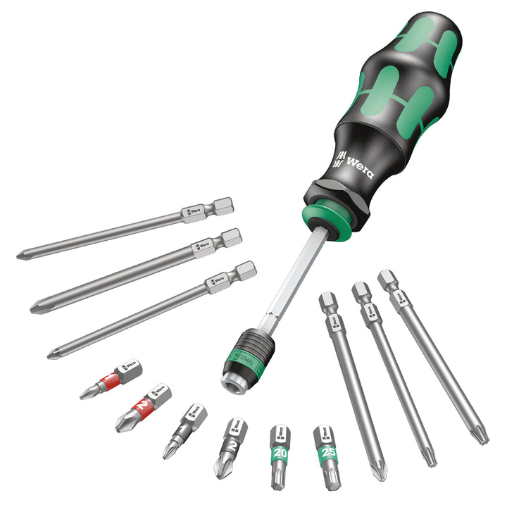 Wera Kraftform Kompakt 20 Tool Finder 2 with pouch, 13 pieces