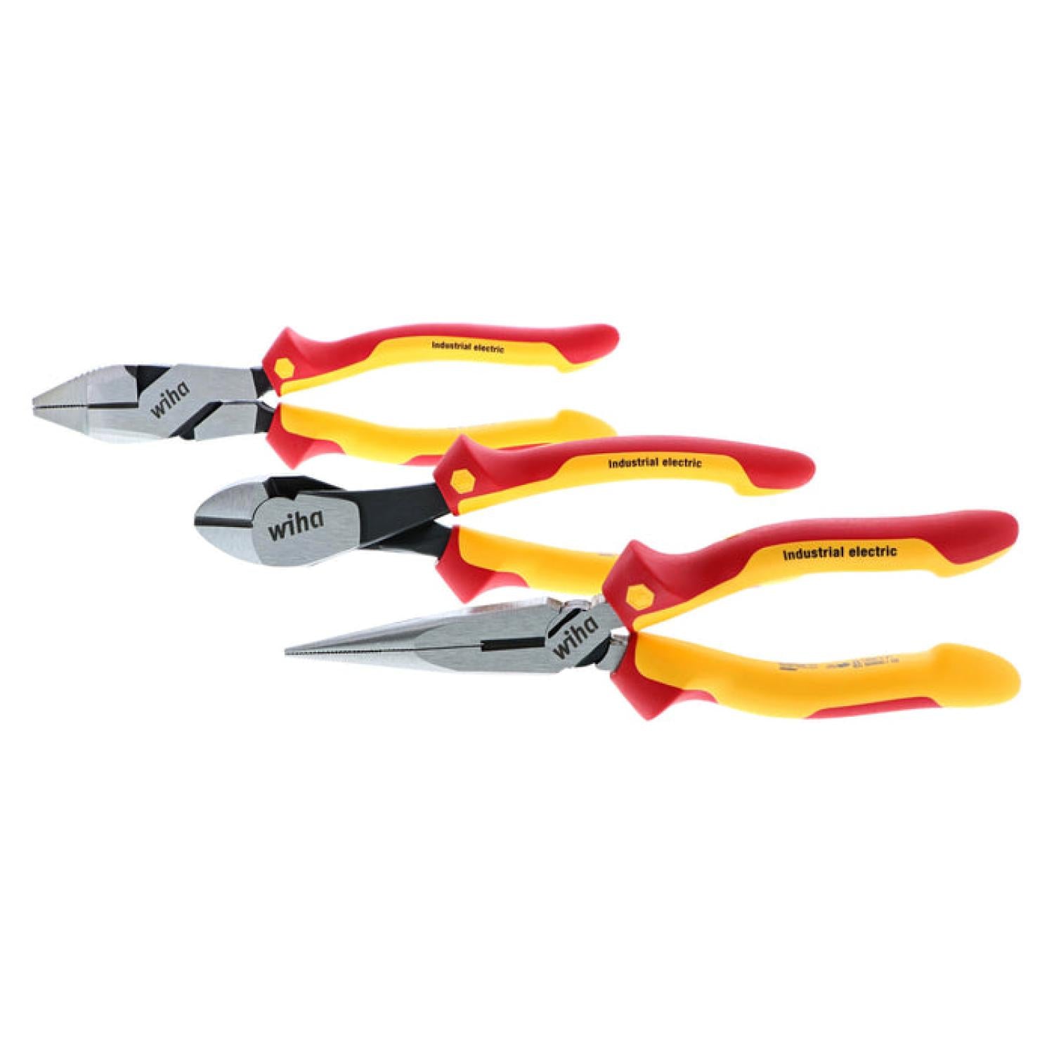 Wiha Tools 32968 Insulated Pliers and Cutters Set, 3 Pc. – Haus of