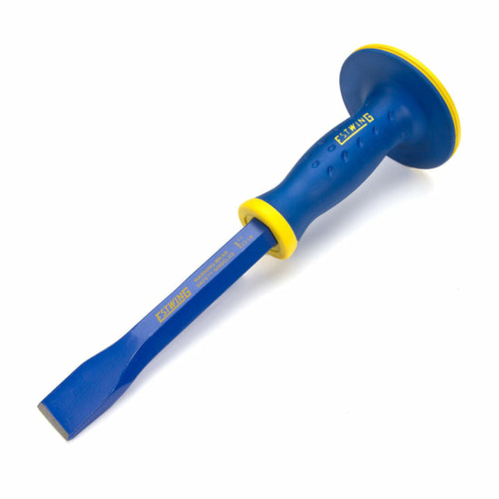 Estwing 42518 1-Inch Wide Cold Chisel with Grip Guard