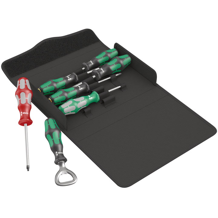 Wera Kraftform 300/7 set 4 Screwdriver set Kraftform Plus, 7 pieces