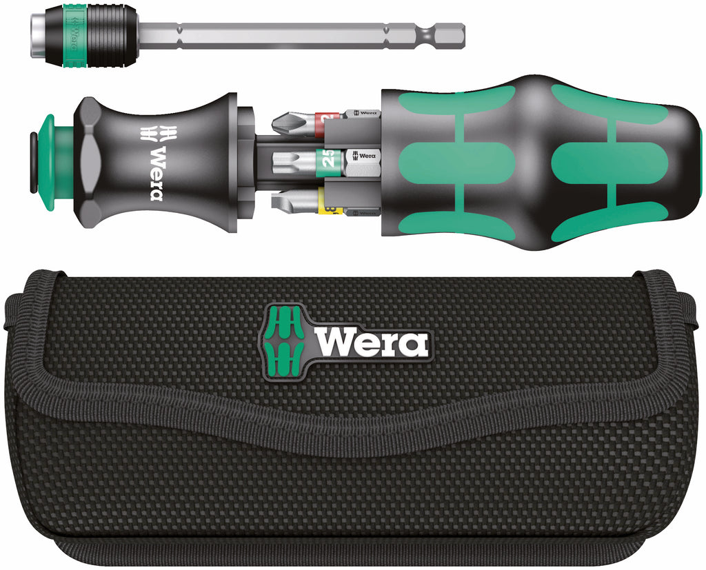 メンテナンス wera tool finder Wera Kraftform Kompakt 20 Tool Finder 1 with pouch, 7 pieces