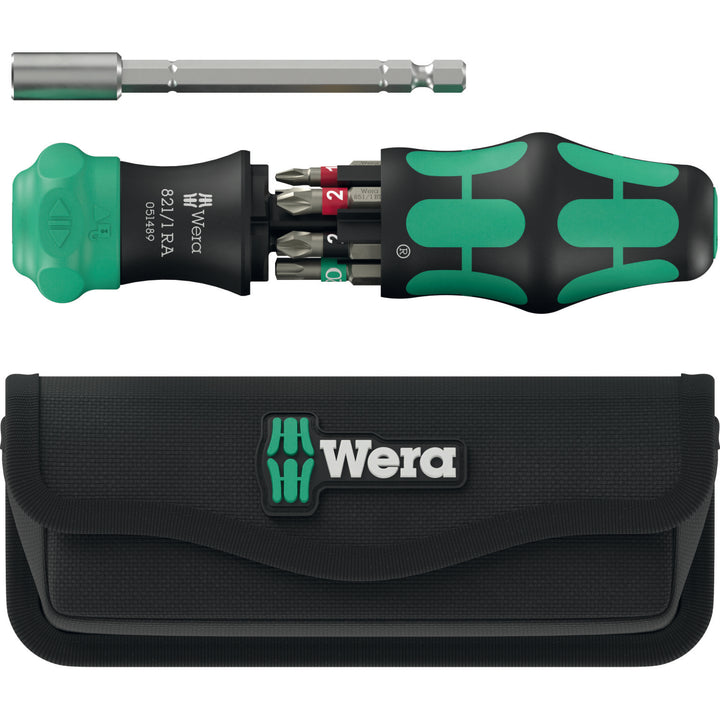Wera Kraftform Kompakt 28 RA with Pouch, 6 Pc.