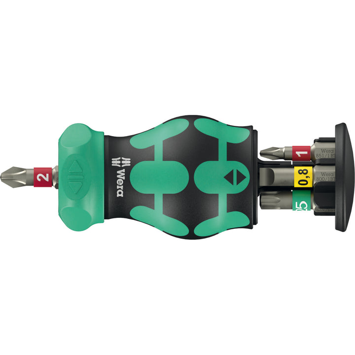 Wera Kraftform Kompakt Stubby magazine RA 1, 6 pieces