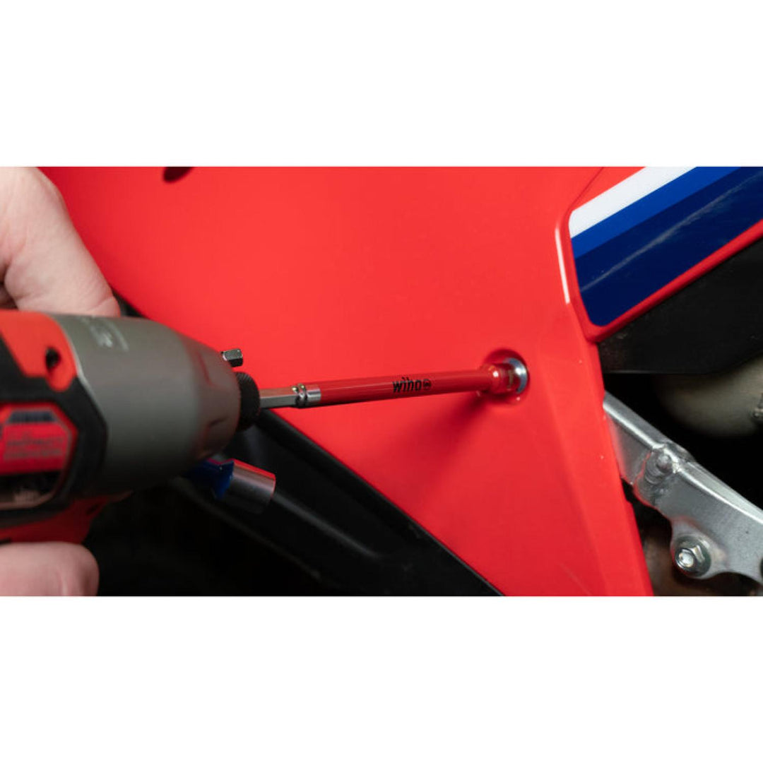 Wiha 70487 6 Piece Color Coded Magnetic Nut Setter Metric Set