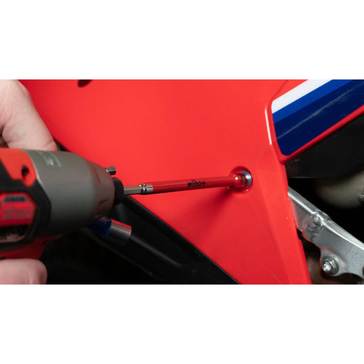 Wiha 70487 6 Piece Color Coded Magnetic Nut Setter Metric Set