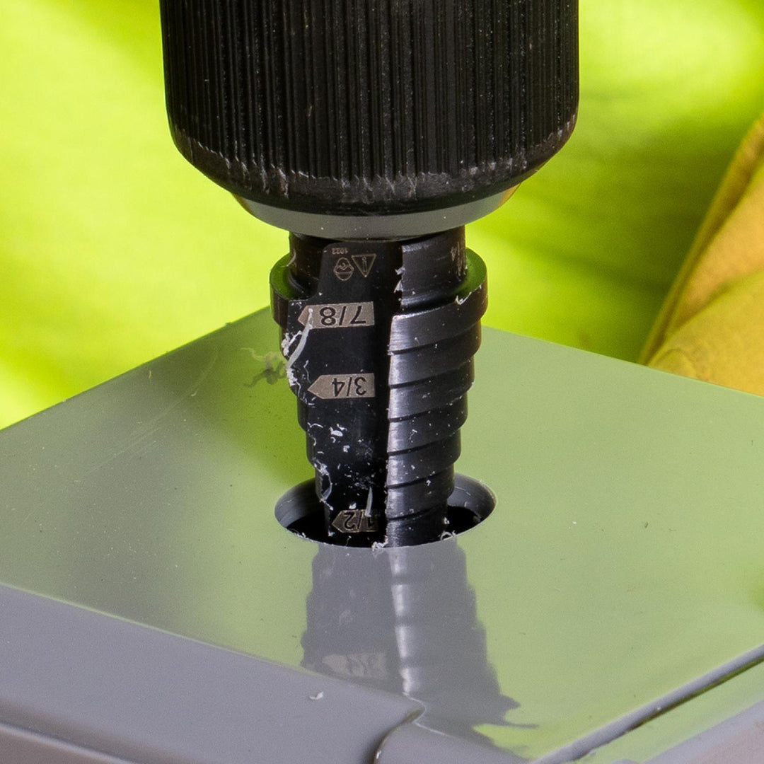 Klein Tools KTSBSPRO Premium Electrician's Hex Step Bit Set, 3/8", 3 Pc.