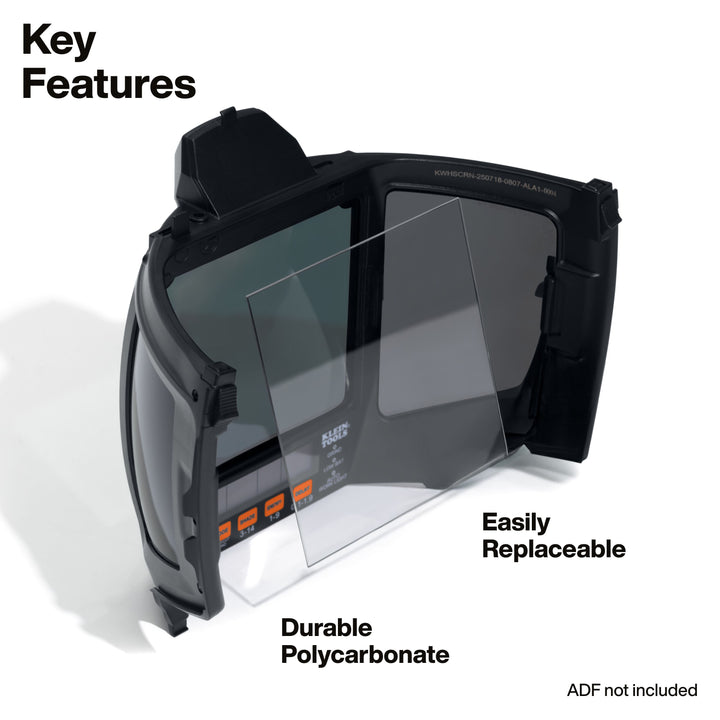 Klein Tools KWHISHIELD Phoenix Series Panoramic Welding Helmet Inner Shield, 5-Pack
