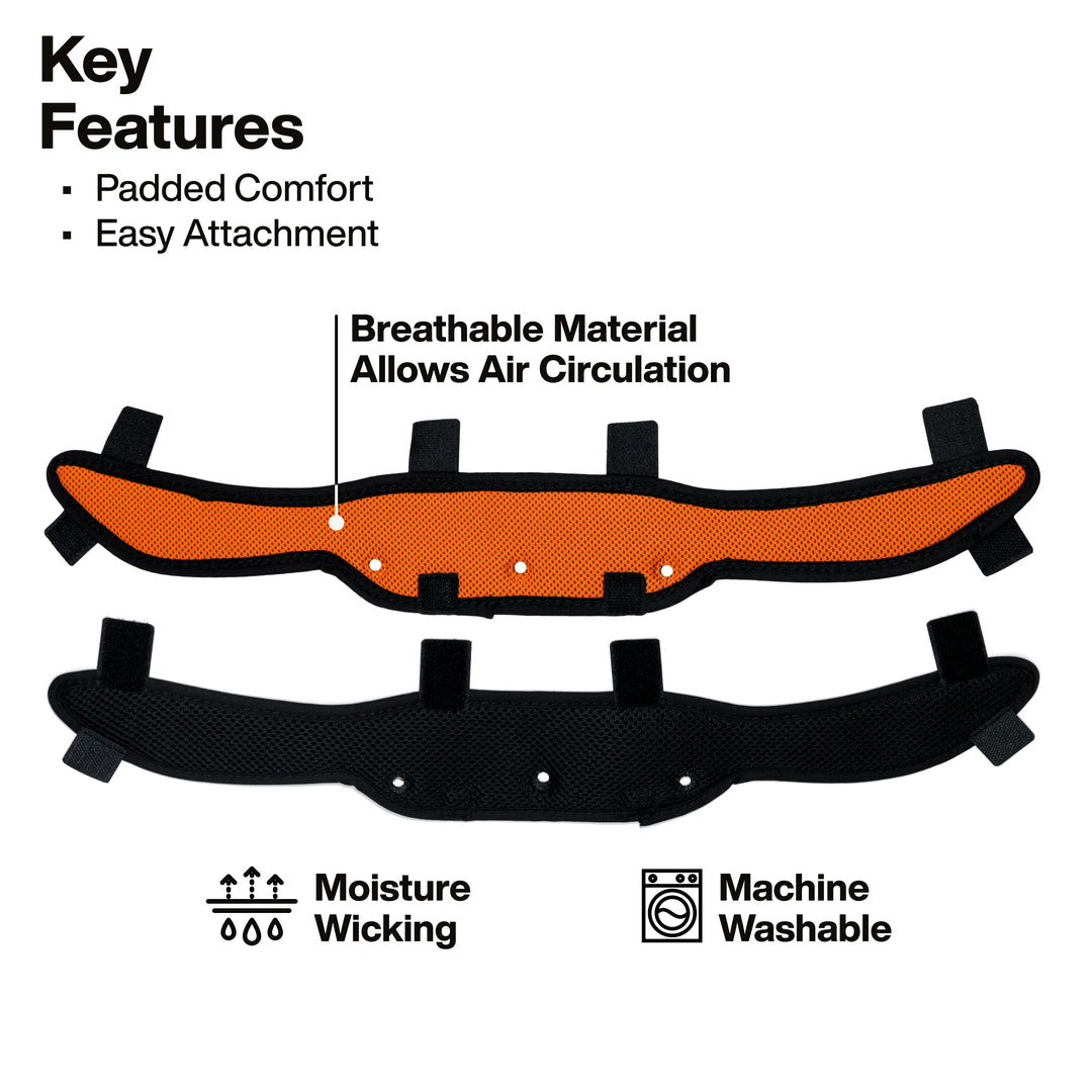 Klein Tools KWHSWTBND Phoenix Series Panoramic Welding Helmet Sweatband Replacement, 3-Pack
