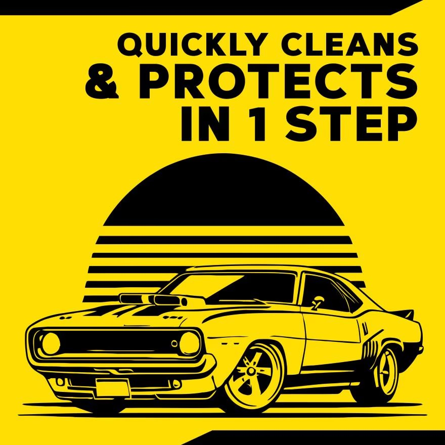 Meguiar's G250224 Paint, Dash & Glass Inside & Out Detailer - Clean & Protect Your Car Inside & Out