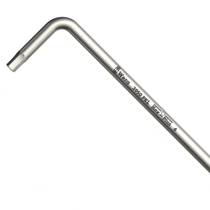 Wera 3950 PKL L-key, metric, stainless, 10 x 224 mm