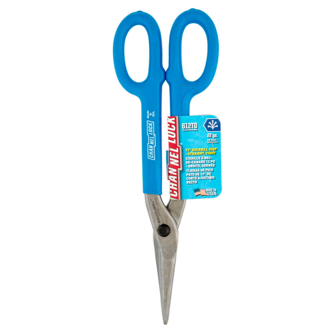 Channellock 612TD 12-inch Duckbill Tinner Snip