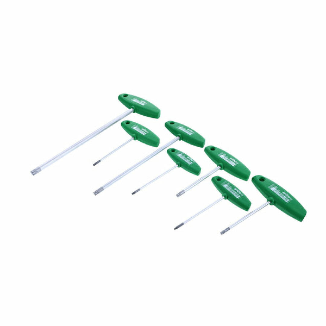 Wiha Tools 36490 7 Piece TORX T-handle Metal Stand Set