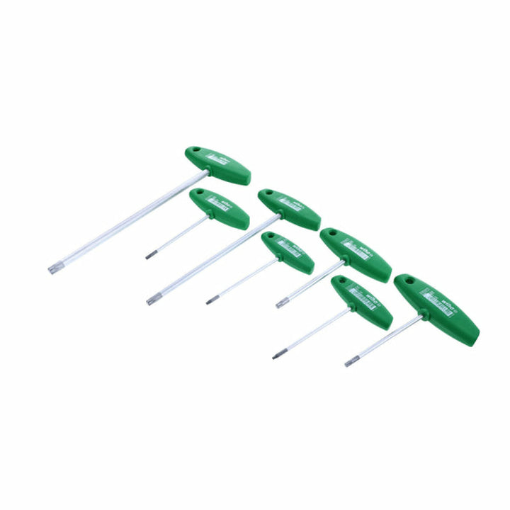 Wiha Tools 36490 7 Piece TORX T-handle Metal Stand Set
