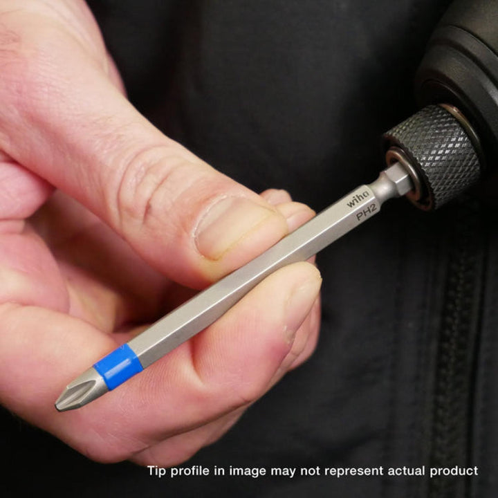 Wiha Tools 70322 TerminatorBlue Impact Bit TORX T30 - 3.5 Inch - 2 Pack