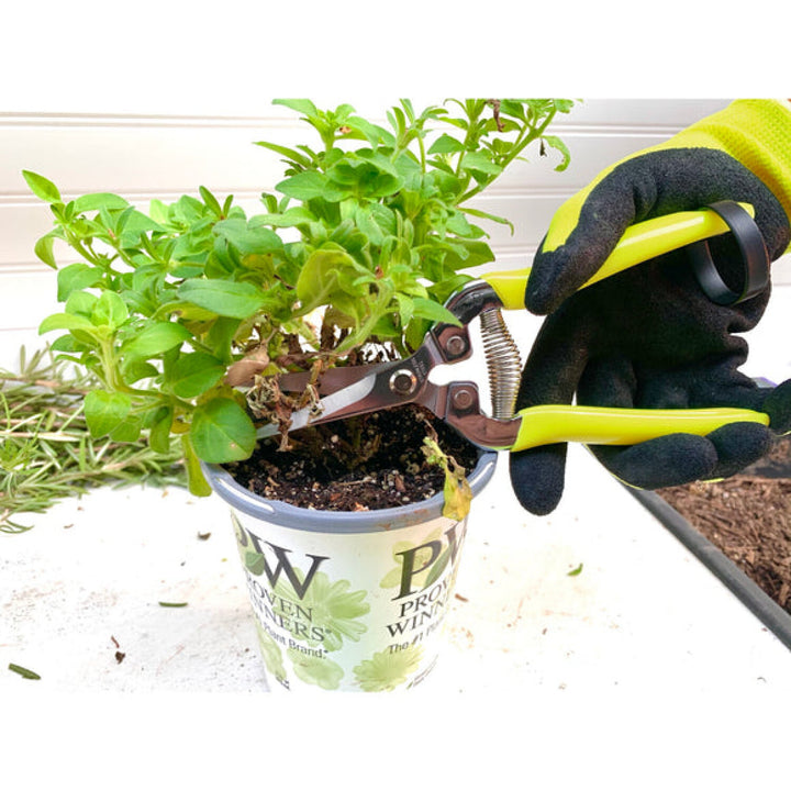 Corona GFB/FSYELL RHS® Florabrite Flower & Harvesting Snip Neon Yellow