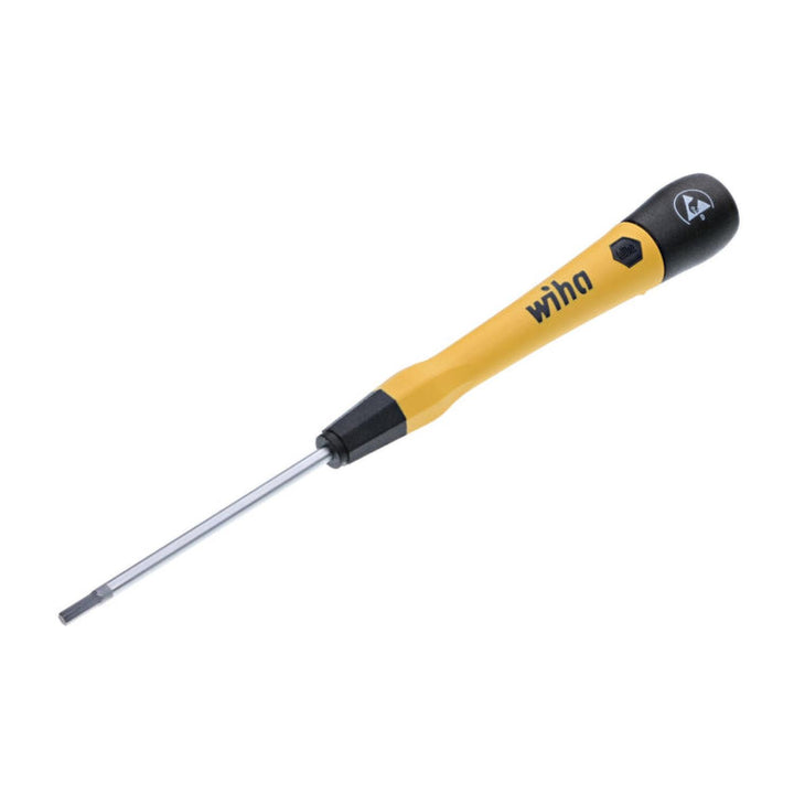 Wiha Tools 27558 ESD Safe PicoFinish Precision Screwdriver - Hex 3/32" x 60mm