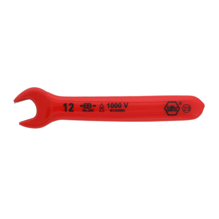 Wiha Tools 20196 Insulated Open End Metric Wrench Set w/ Tray, 13 Pc.