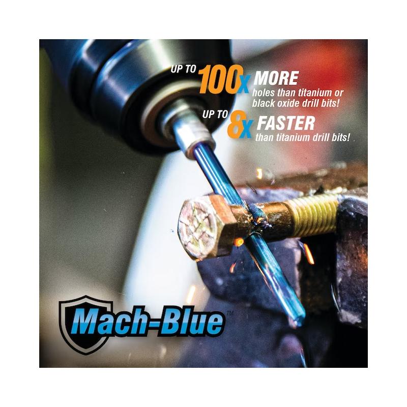 Bit Set Blue Case Spyder 19029 Mach-Blue Impact Bit Set w/ Case 25 Piece – Haus of Tools