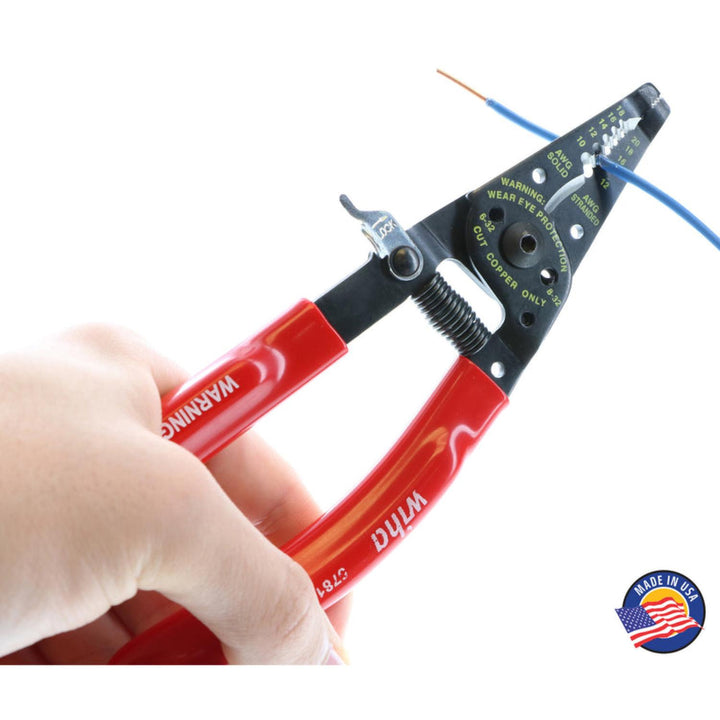 Wiha Tools 57810 7.25" Wire Stripping Pliers