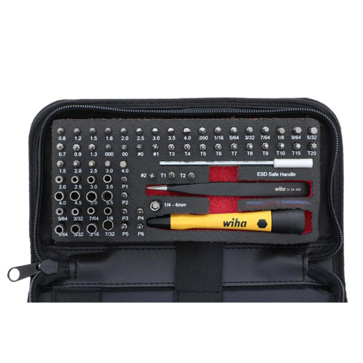 Wiha Tools 75977 68 Piece ESD Safe Precision MicroBits Set