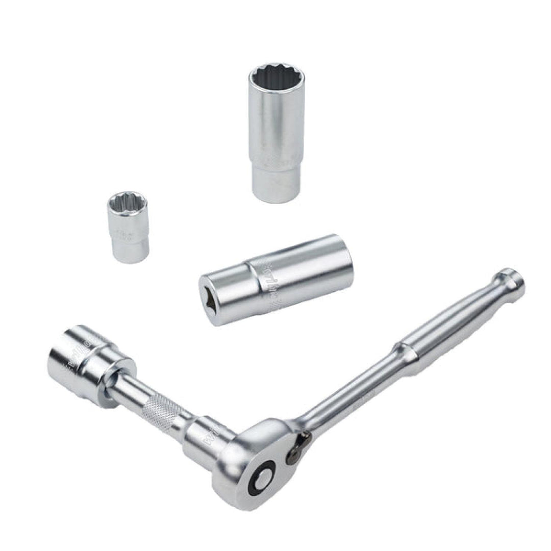 Wiha 33795 24 Piece 3/8” Drive Professional Socket Tray Set - Metric