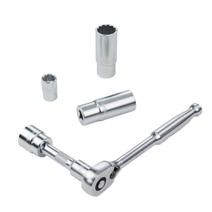 Wiha 33795 24 Piece 3/8” Drive Professional Socket Tray Set - Metric