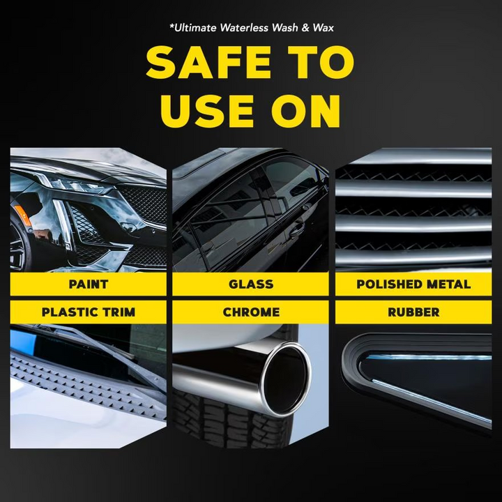 Meguiar's G55255 Waterless Wash Kit - This Kit Gently Cleans, Adds Shine, and Protects all without Water