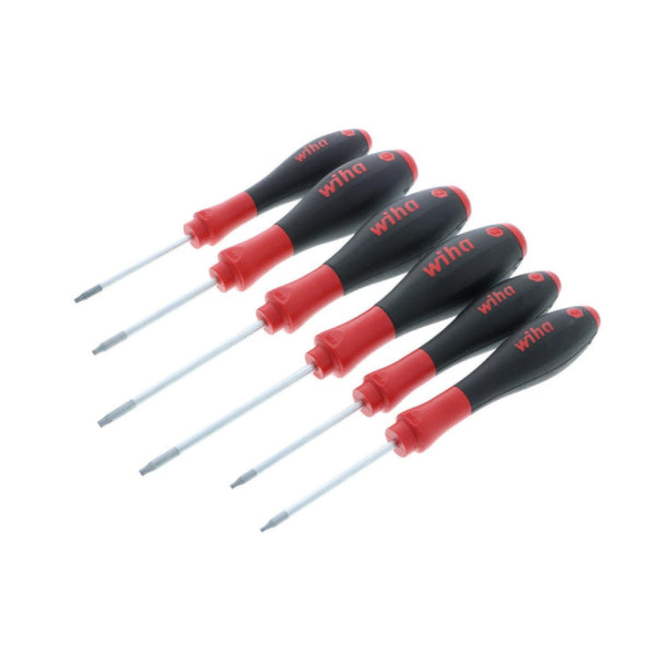 Wiha Tools 36291 SoftFinish Torx Screwdriver 6 Piece Set T6-T15