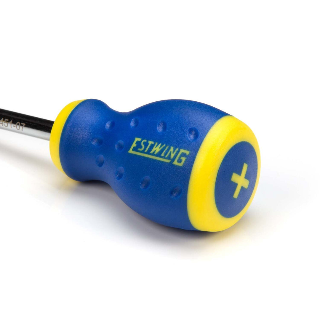 Estwing 42451-07 PH2 x 1-3/4-Inch Magnetic Philips Tip Stubby Screwdriver with Ergonomic Handle