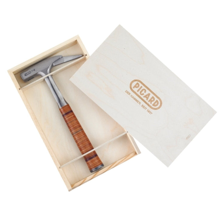 Picard H0079000 Full-steel Carpenters' Roofing Hammer w/ Wood Picard Box