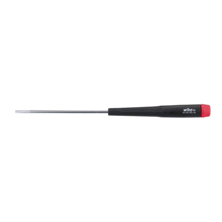 Wiha Tools 26033 3.0 (1/8") x 100mm Precision Slotted Screwdriver